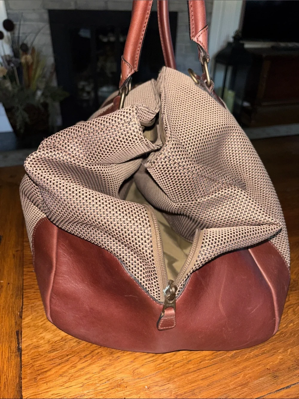 LL Bean Traveler Duffel vintage
